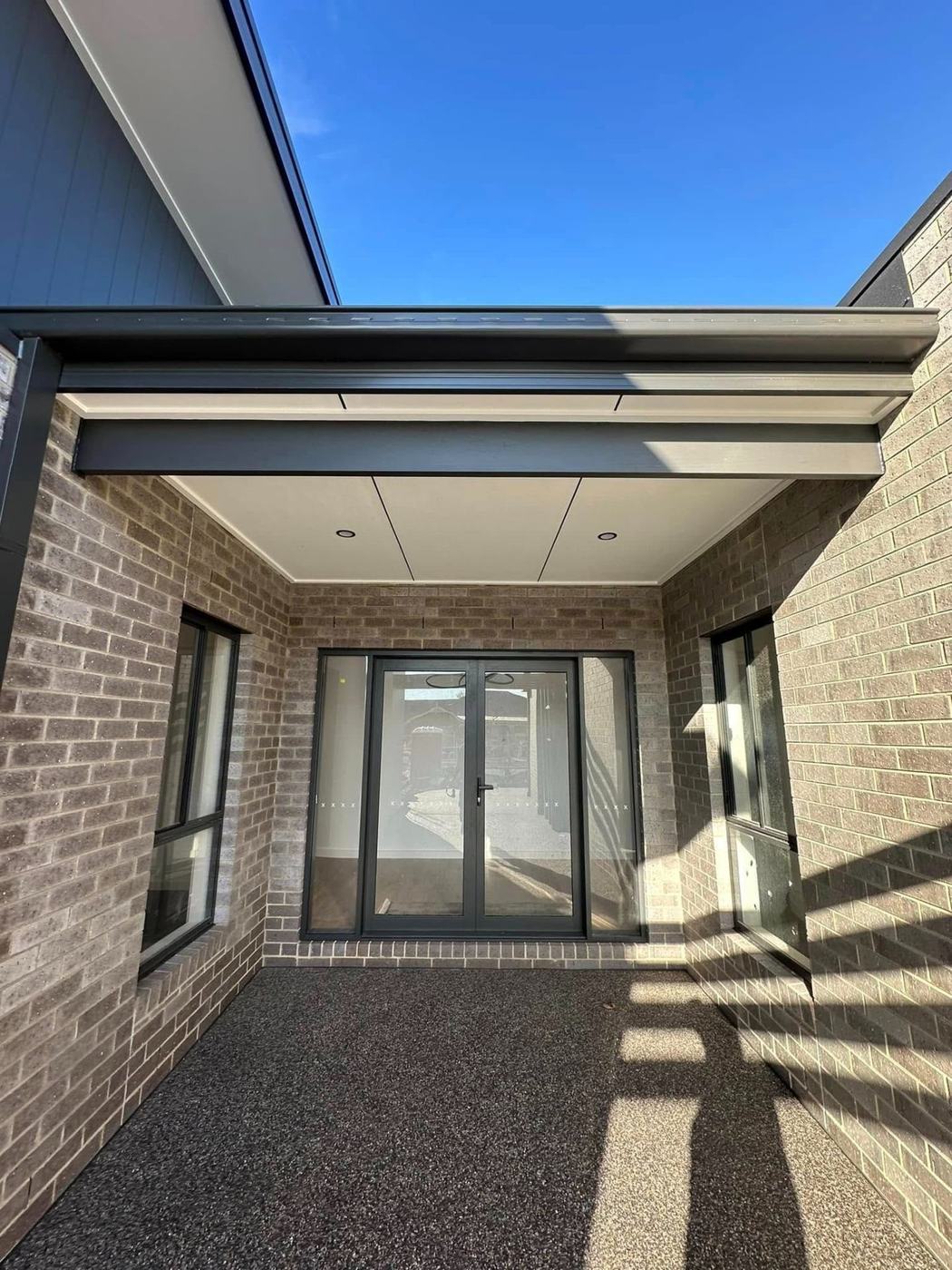 Entry portico