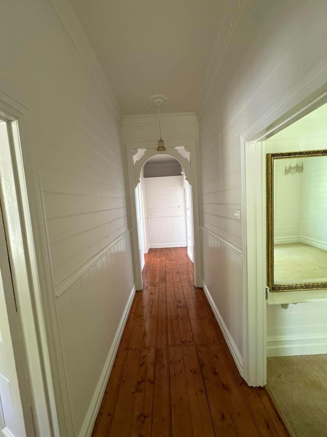 Hallway with heritage detailing
