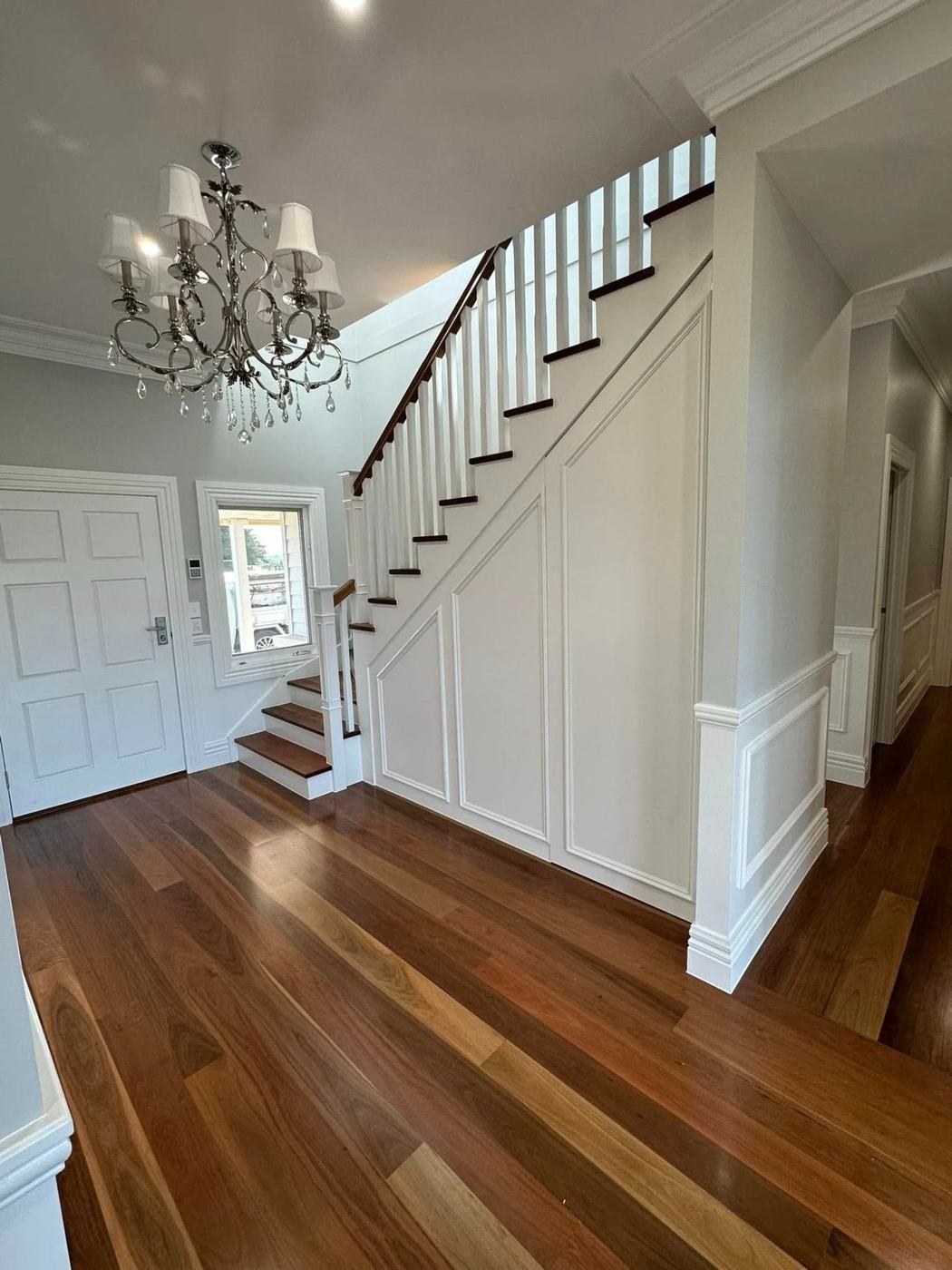 Grand staircase entry